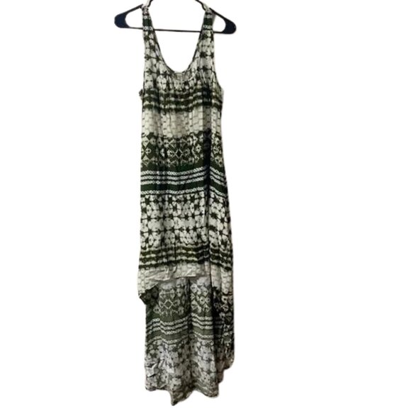 Merona Green High Low Sleeveless Dress Size XL - Picture 1 of 7